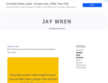 Tablet Screenshot of jaywren.com